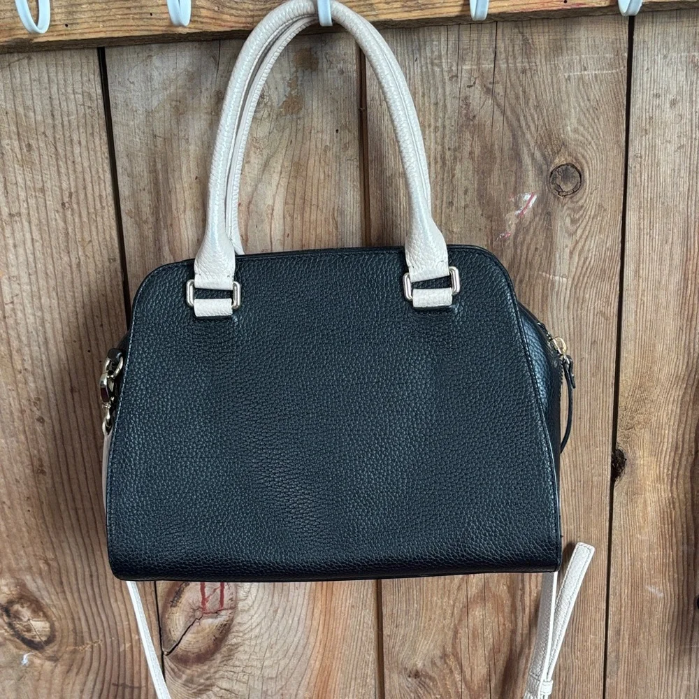 Kate Spade Black and White Satchel - Picture 5 of 11